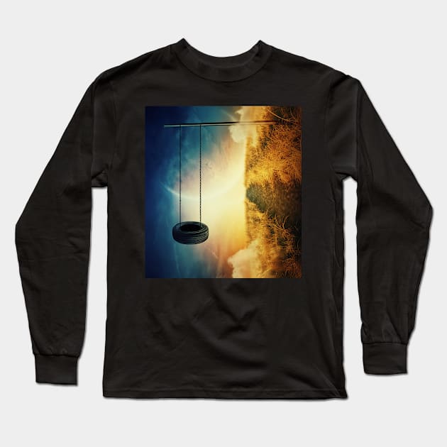 Breaking the physical laws Long Sleeve T-Shirt by psychoshadow